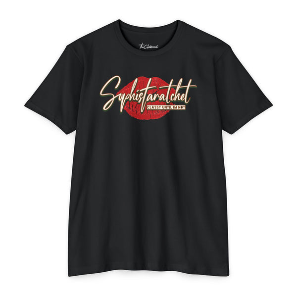 "Sophistaratchet" T-Shirt | Black