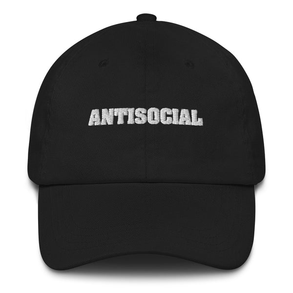 "Antisocial" Chino Baseball Cap