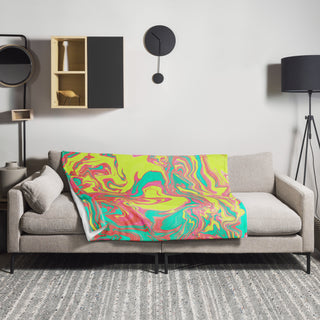 "Groovy Swirl" Throw Blanket