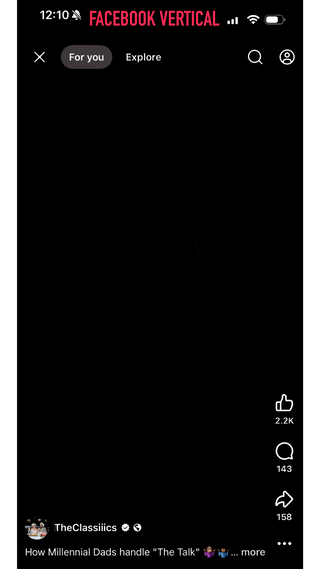 Facebook Reel Template